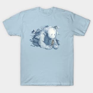 cloud and his friend - watercolor painting T-Shirt